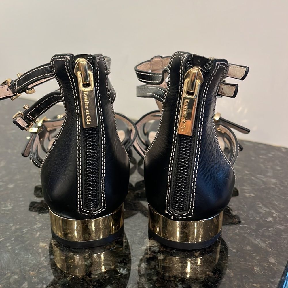 Louise Et Cie - Anja Gladiators - Size 7. Black - Picture 4 of 9
